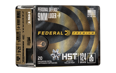 FED PRM PD 9MM HST 124GR JHP 20/200, SKU FEP9HST3S