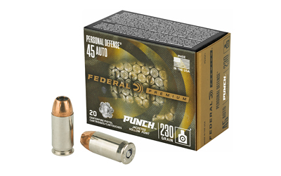 FED PUNCH 45ACP 230GR JHP 20/200, SKU FEPD45P1