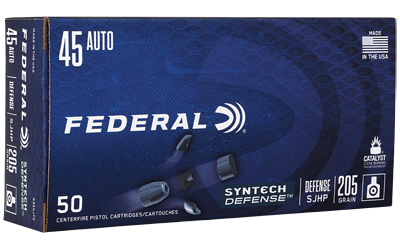 FED SYN DEF 45AUTO 205GR SJHP 50/500, SKU FES45SJT2