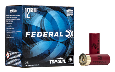 FED TOP GUN 12GA 2.75" #7.5 25/250, SKU FETG1275