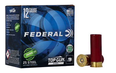 FED TOP GUN 12GA 2.75" #7.5 25/250, SKU FETG12W75