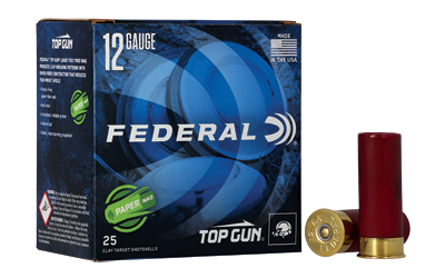 FED TOP GUN 12GA 2.75" #8 25/250, SKU FETG12W8