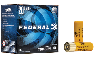 FED TOP GUN 20GA 2.75" #7.5 25/250, SKU FETG2075