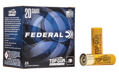 FED TOP GUN 20GA 2.75" #7.5 25/250, SKU FETGS22475