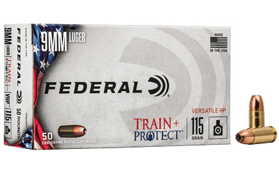 FED TRAIN/PROTCT 9MM 115GR VHP 50, SKU FETP9VHP1