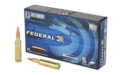 FED V&P 6.5 CM 95GR HRNDY V-MAX 20/2, SKU FEV65CRDVM95