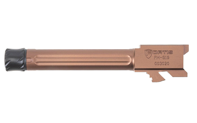 FORTIS GLK19 THREADED BARREL COPPER, SKU FORTFM-G19-TB-CPPR