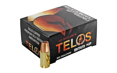 G2R TELOS 9MM +P 92GR 20/500, SKU G200619