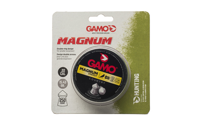 GAMO MAGNUM SP DBL RING .22 250CT, SKU GAM6320225BL54