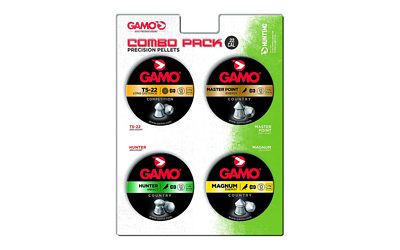 GAMO COMBO PACK ASSRTD .22 PEL, SKU GAM63209295554