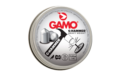 GAMO G-HAMMER PELLETS .177 400PK, SKU GAM6322832BL54