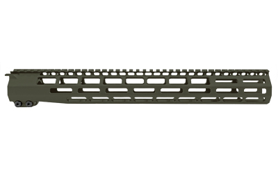 GGP AR15 15" MLOK HANDGUARD OLV DRAB, SKU GGPGGP55615HGOD