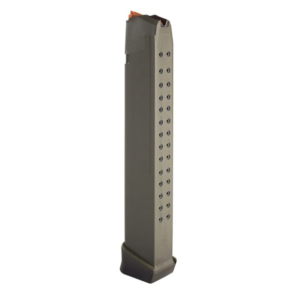 MAGAZINE GLK 9MM 33RD ODG PKG, 47462