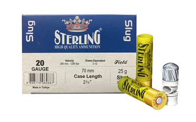 STERLING BIG GAME 20GA SLUG 10/200, SKU GLOSRL8698779950323