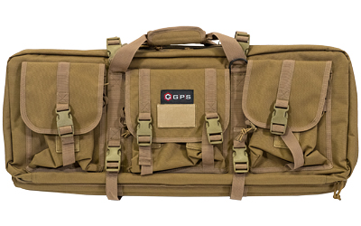 GPS DOUBLE RIFLE CASE 28" FDE, SKU GOGPS-DRC28-FDE