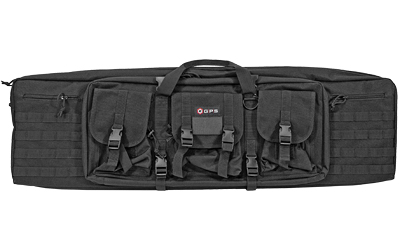 GPS DOUBLE RIFLE CASE 42" BLACK, SKU GOGPS-DRC42