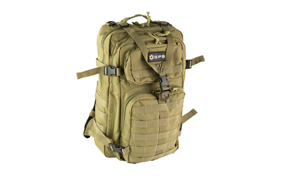 GPS TACT BUGOUT CMPTR BACKPACK TAN, SKU GOGPS-T1712BPT