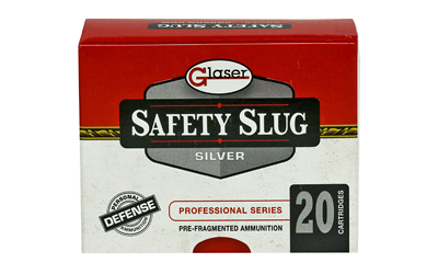 GLASER SILVER 9MM+P 80GR 20/500, SKU GSSGL01200