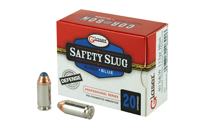 GLASER BLUE 40S&W 115GR 20/500, SKU GSSGL03000