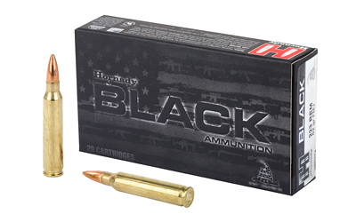 HRNDY BLACK 223REM 62GR FMJ 20/200, SKU H80234