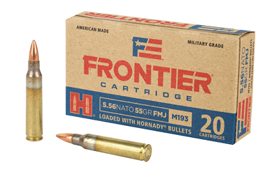 FRONTIER 556NATO 55GR FM193 20/500, SKU HFR200