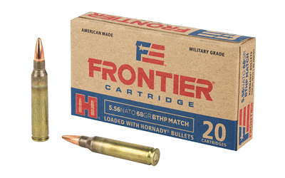 FRONTIER 556NATO 68GR BTHP MTCH 20/5, SKU HFR310