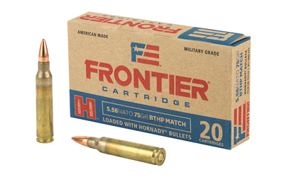 FRONTIER 556NATO 75GR BTHP MTCH 20/5, SKU HFR320