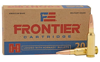 FRONTIER 6.5GRENDEL 123GR FMJ 20/200, SKU HFR700