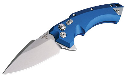 HOGUE X5 3.5" FOLDER TUMBLED BLUE, SKU HO34573-EXLRSR