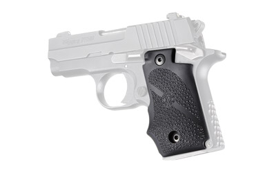 HOGUE GRIP SIG P238 RUBBER FG BLK, SKU HO38000