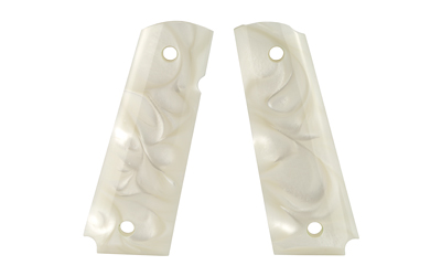 HOGUE GRIP 1911 GOVT PEARL AMBI WHT, SKU HO45318