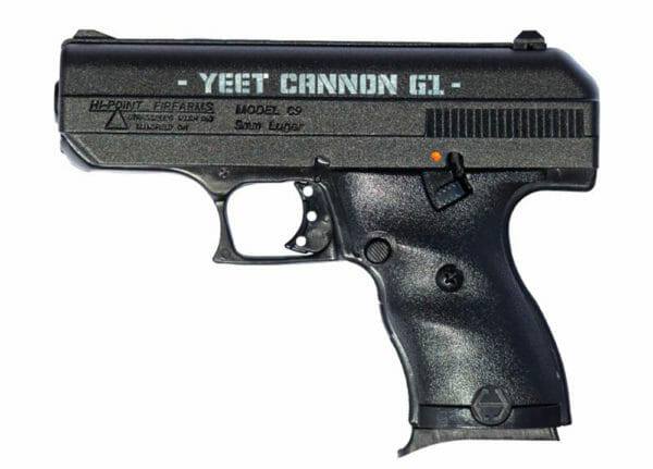 C9 YEET CANNON G1 9MM BLK 3.5", 916G1YC