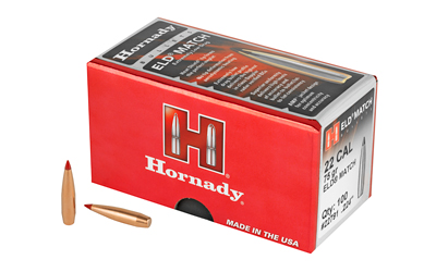 HRNDY ELD-M 22CAL .224 75GR 100CT, SKU HRB22791