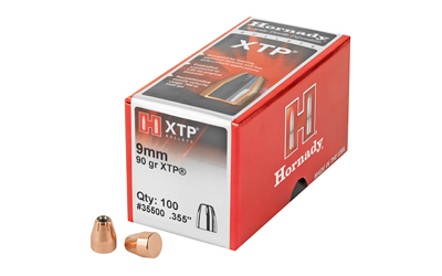 HRNDY XTP 9MM .355 90GR 100CT, SKU HRB35500