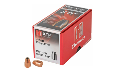 HRNDY XTP 9MM .355 115GR 100CT, SKU HRB35540