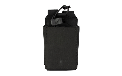 HSP SINGLE RIFLE MAG POUCH W/MP2 BLK, SKU HSPPOUCH-RM-MP2-2-1BLK