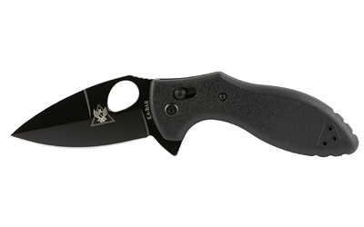 KBAR TDI FLIPPER W/CLIP 3" BLACK, SKU KBAR2490