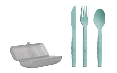 KBAR LUNCH PAL SPOON/FORK/KNIFE SET, SKU KBAR9939