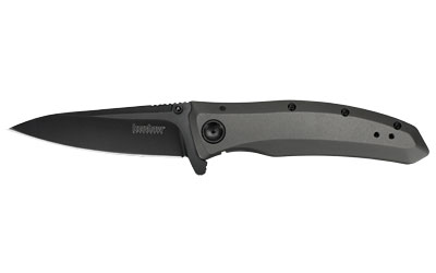 KERSHAW GRID 3.7" PLN BLACK-OXIDE, SKU KER2200