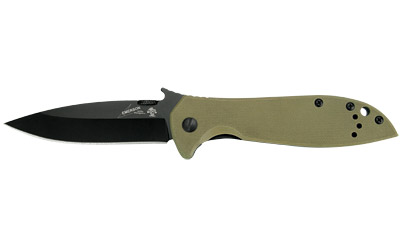 KERSHAW EMERSON CQC-4K SPEAR POINT, SKU KER6054BRNBLK