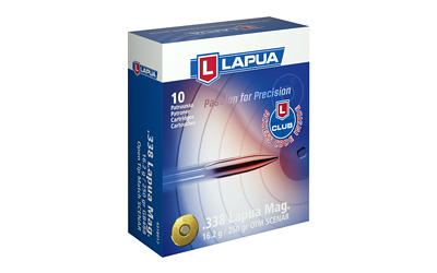 LAPUA 338 LAPUA 250GR OTM 10/200, SKU LAP4318017