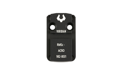 VIRIDIAN RFX44 SHIELD RMSC ADAPTER, SKU LAS982-0031