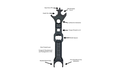 LBE AR15 ARMORERS TOOL BLK, SKU LBARMTL