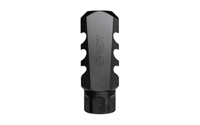 MDT ELITE MUZZLE BRAKE 1/2X28 BLK, SKU MDT103636-BLK