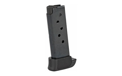 MAG RUGER LCP 380ACP 7RD BL W/EXT, SKU MGRUG90405