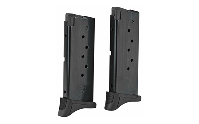 MAG RUGER LC9/EC9S 7RD BL W/EXT 2PK, SKU MGRUG90642