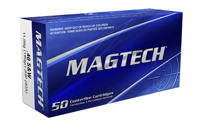 MAGTECH 40S&W 180GR JHP 50/1000, SKU MT40A