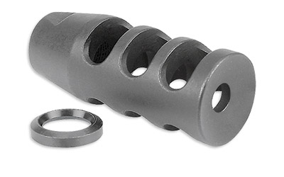 MIDWEST 3-CHAMBER AR MUZZLE BRAKE, SKU MWMI-ARMB1