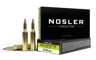 NOSLER 243WIN 90GR BT 20/200, SKU NOS40050