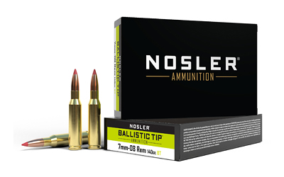 NOSLER 7MM-08 140GR BT 20/200, SKU NOS40059